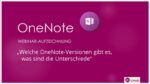 OneNote-Webinar-Aufzeichnung