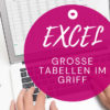 Online-Workshop Excel Grosse Tabellen
