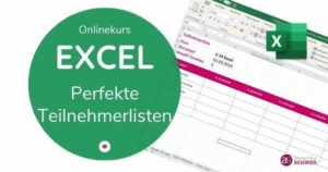 Aufzeichnung-Teilnehmerlisten mit Excel easy