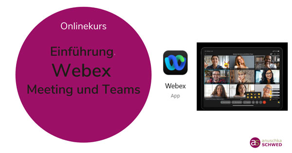 Onlinekurs Webex Meeting und Teams