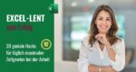 Onlinekurs EXCEL-lent zum Erfolg