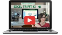 Aufzeichnung Webinar Excel trifft KI