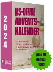 MS-Office-Adventskalender plus 10 Bonus-Tipps