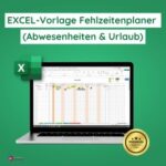 Excel-Fehlzeitenplaner-Produkt